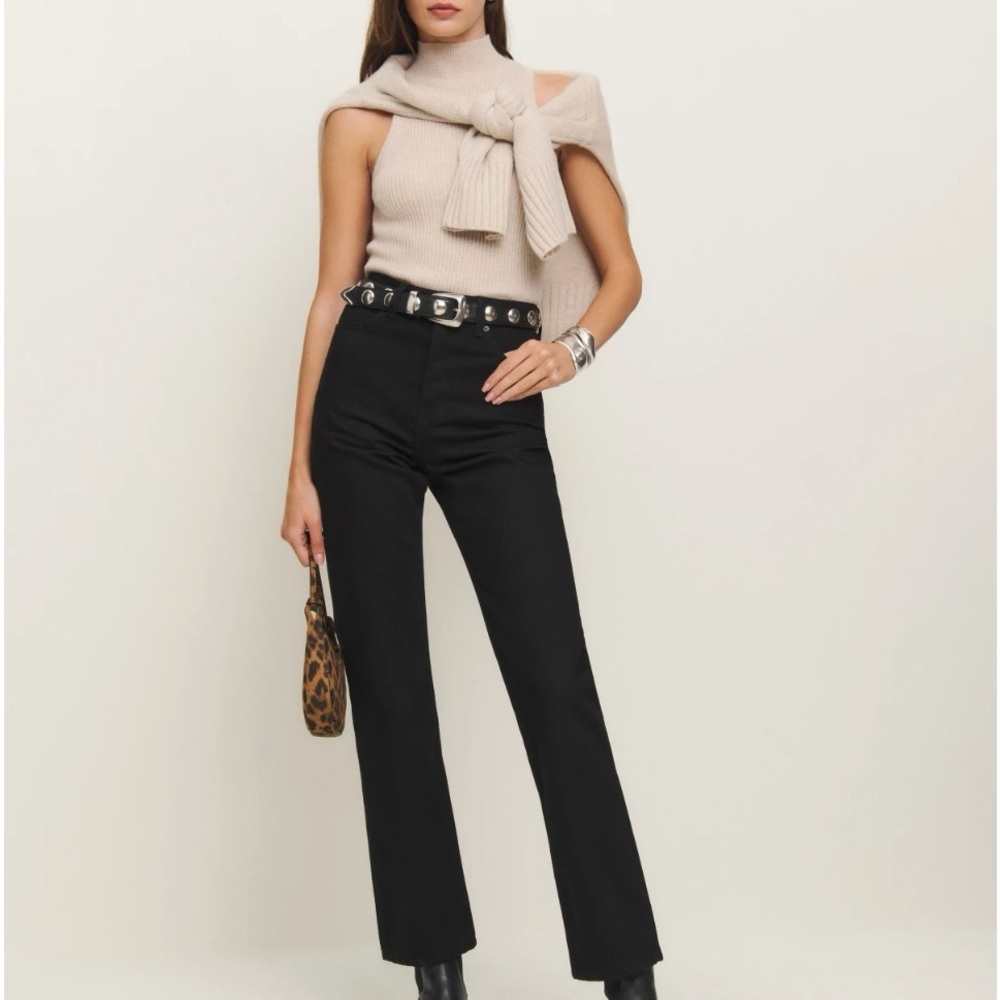 Reformation Cynthia High-Rise Straight Leg Jean